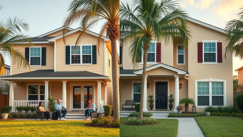 eustis mount dora affordable home renovation side by side home comparison with families relaxing outdoors