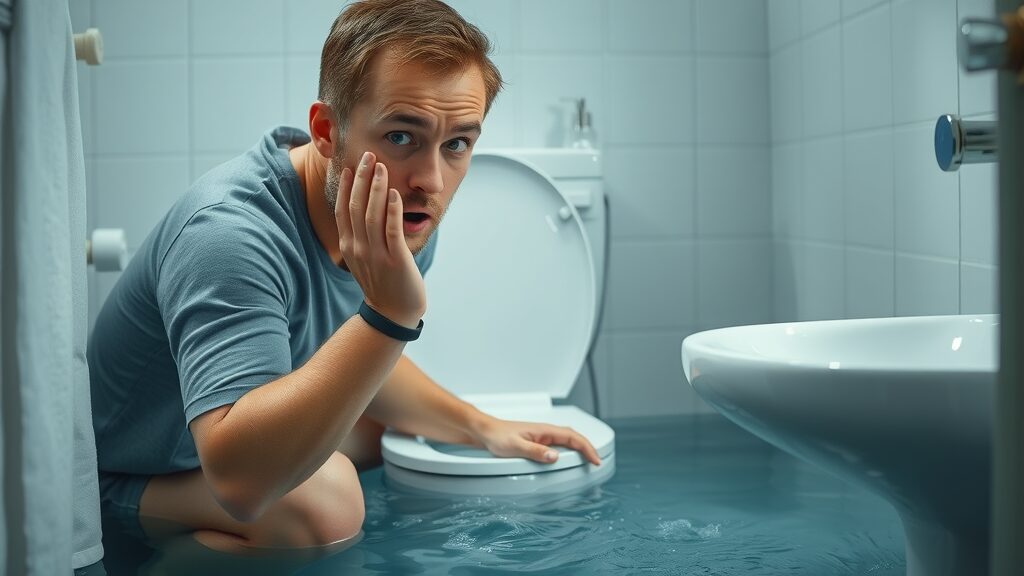 septic system emergency solutions eustis bathroom backup water overflow modern home photorealistic