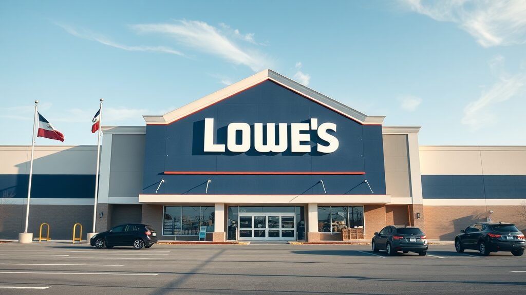 Lowes retail store, Eustis FL, garage door installation, cost comparison