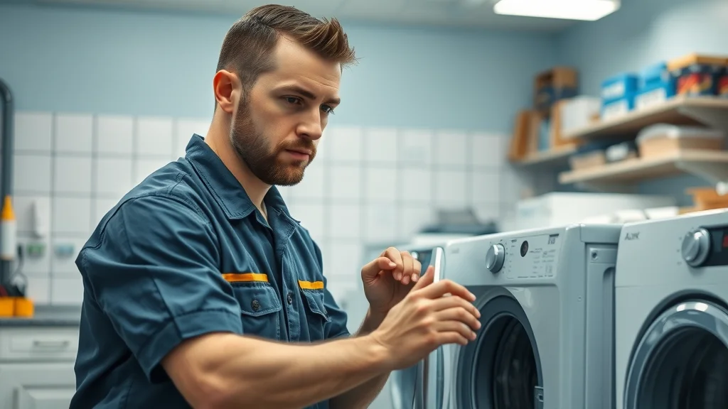 Professional washing machine repair technician—home appliance repair Eustis