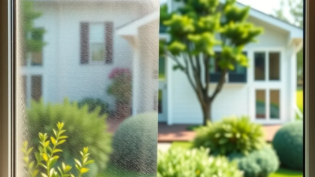 Before and after Eustis exterior window cleaning on a residential window