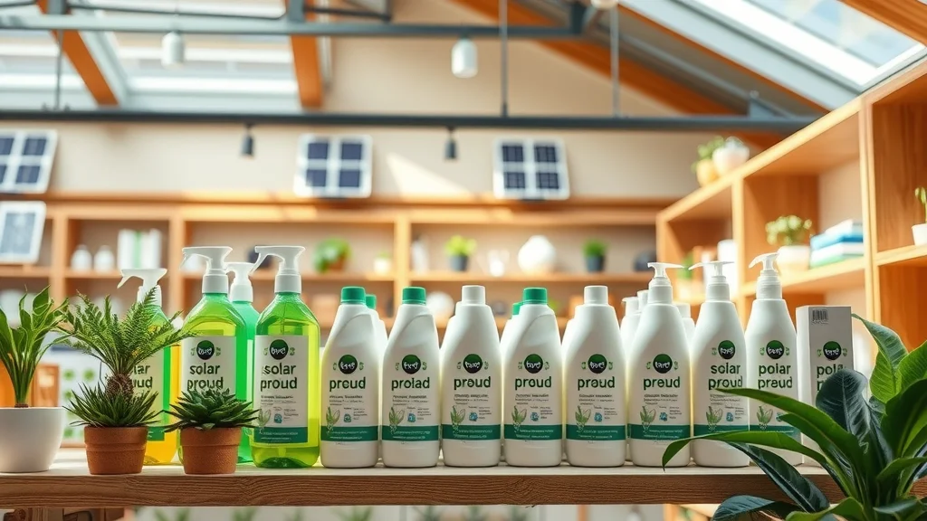 eco-friendly window cleaning solutions renewable energy brand sustainability glass cleaner