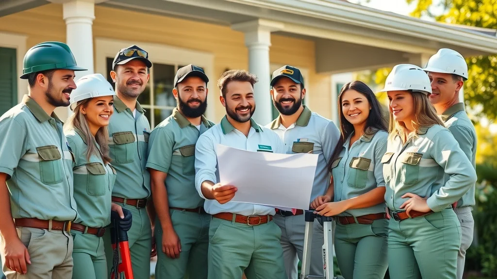 Team of licensed painters at work in Eustis FL, symbolizing trustworthy painting company and group coordination