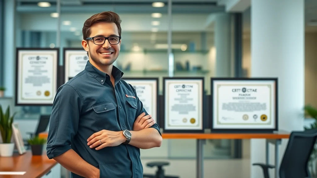 Appliance technician with certifications and awards — appliance repair brand expertise Eustis