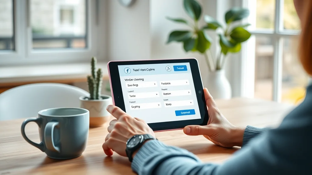 Modern online booking interface for window cleaning — residential window cleaning Eustis