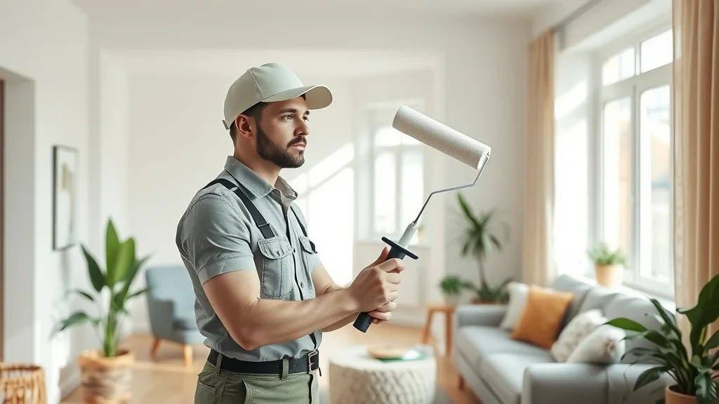 interior painter eustis fl painting living room feature wall pastel colors healthy low-VOC paints