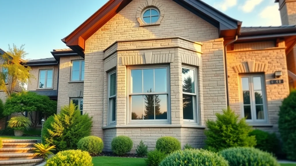 Residential Eustis building with clean windows, showing trusted window cleaning service results.