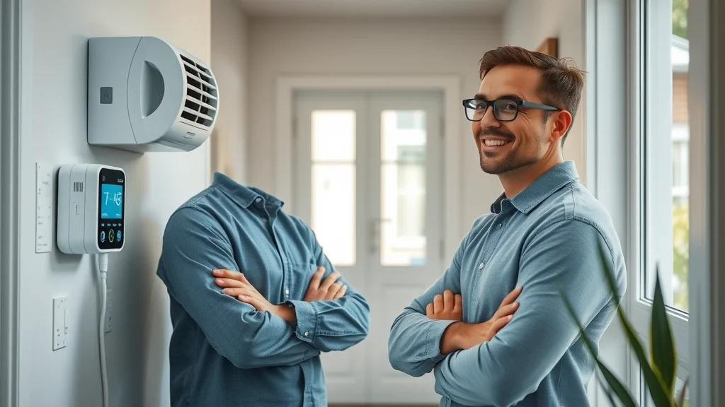 Eustis homeowner programs smart thermostat for efficient cooling with heat pump system