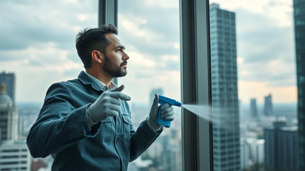 window cleaner urban chemical spray environmental impact