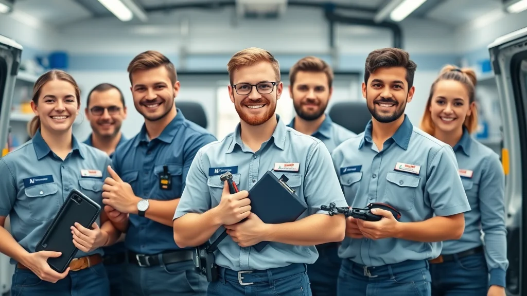 Group of licensed appliance technicians in Eustis ready for appliance repair service