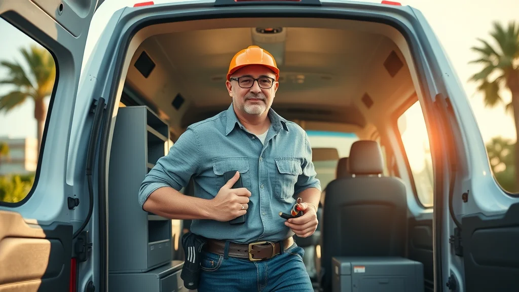 mobile locksmith van providing lockout services in Eustis Florida
