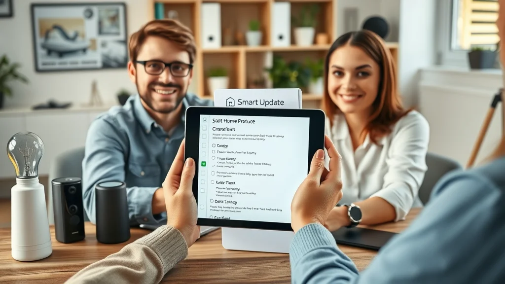ensuring long-term smart home system compatibility—checklist with update-ready smart home devices