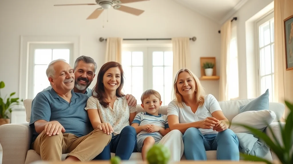 Bright, welcoming family living room with clean air vents and sunlight highlighting a dust-free space in Eustis, FL