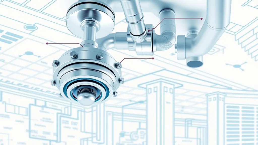 Technical diagram of a modern residential fire sprinkler system—schematic showing labeled parts, pipes, and ceiling-mounted sprinkler head.