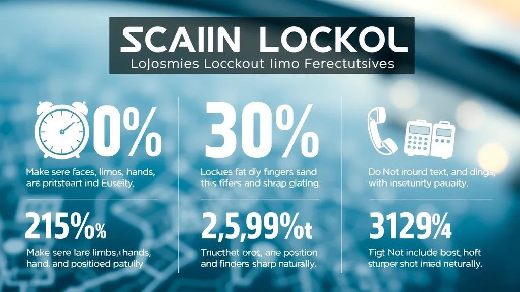 Infographic showing locksmith lockout incidents in Eustis FL, map with icons of clocks, keys, and phones, cool blue and silver photorealistic style