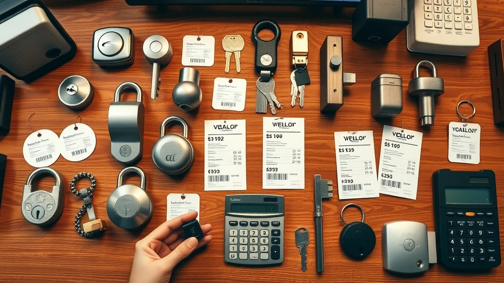 lock installation Eustis FL array of lock types with price tags locksmith office deadbolts electronic locks smart locks