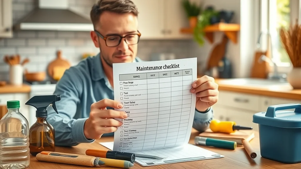 Homeowner follows an HVAC vent maintenance checklist, keeping air ducts clean for energy efficiency and healthy indoor air.